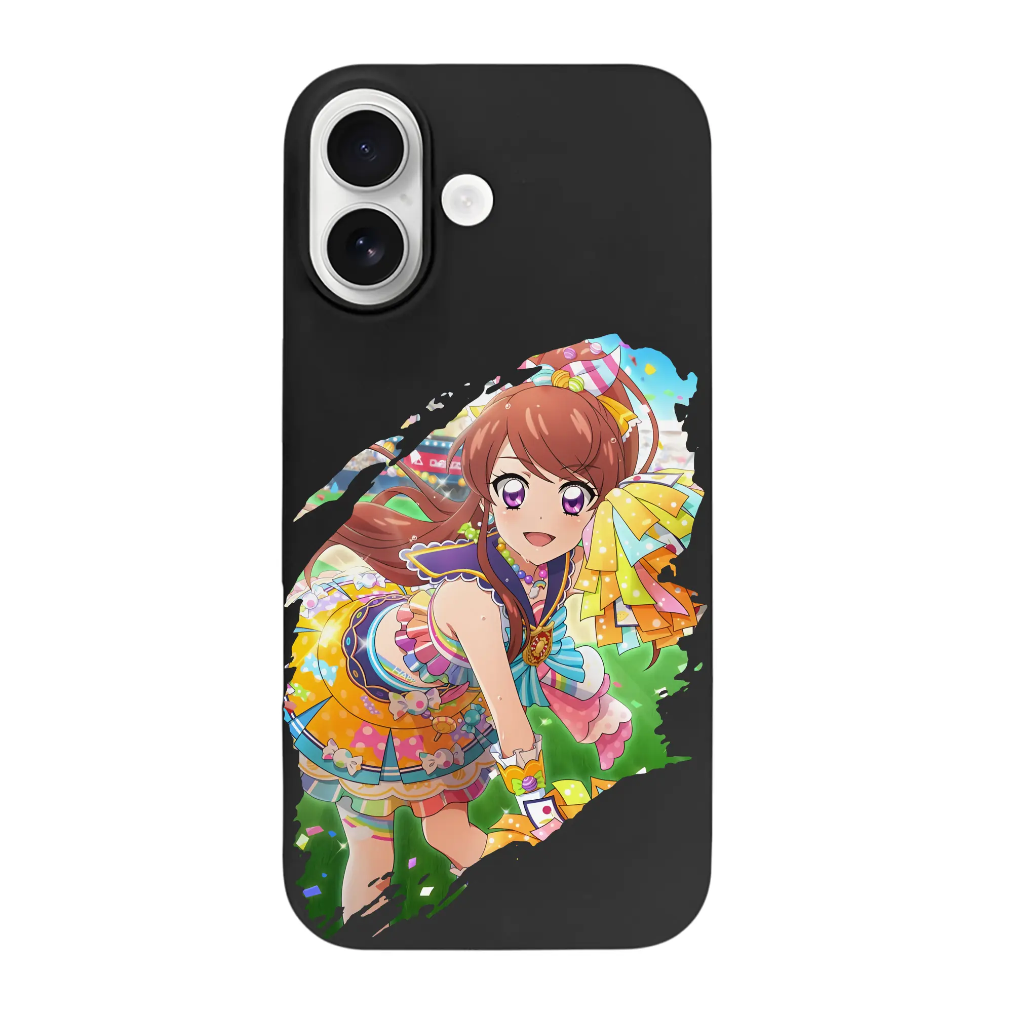 アイカツ グッズ 紫吹 蘭 - iPhone 17 シリーズ シリコンケース 薄型 耐衝撃 指紋防止 ソフトタッチカバー 精密フィット 傷防止 保護ケース iPhone 17/17 Air/17 Pro/17 Pro Max 対応